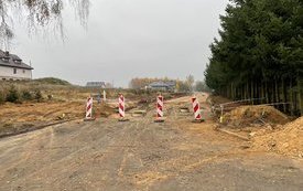 Budowa drogi w ul. Podg&oacute;rnej
