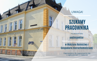 Zdjęcie do NAB&Oacute;R NA WOLNE STANOWISKO URZĘDNICZE!