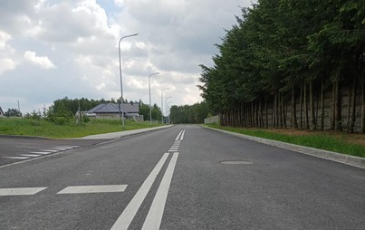 Zdjęcie do PODG&Oacute;RNĄ DO STREFY EKONOMICZNEJ- NOWY ODCINEK DROGI ODDANY DO UŻYTKU!