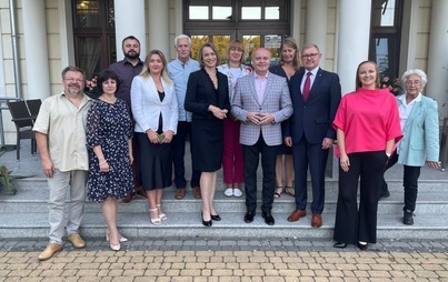Zdjęcie do WIZYTA DELEGCJI MIAST PARTNERSKICH ŁOBZA