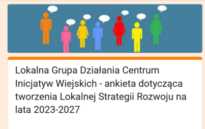 Zdjęcie do LOKALNA STRATEGIA ROZWOJU NA LATA 2023-2027-ANKIETA