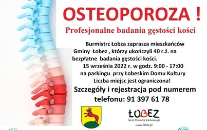 Zdjęcie do BADANIE W KIERUNKU OSTEOPOROZY