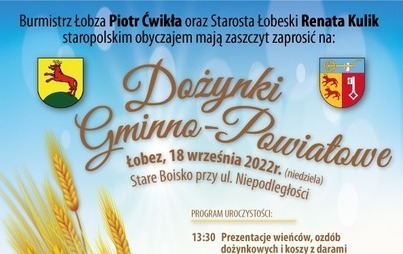 Zdjęcie do DOŻYNKI GMINNO-POWIATOWE- ZAPRASZAMY!