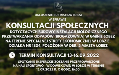 Zdjęcie do KONSULTACJE SPOŁECZNE