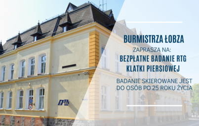 Zdjęcie do BEZPŁATNE BADANIE RTG KLATKI PIERSIOWEJ