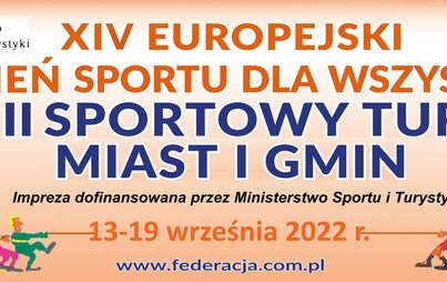 Zdjęcie do XIV EUROPEJSKI TYDZIEŃ SPORTU DLA WSZYSTKICH