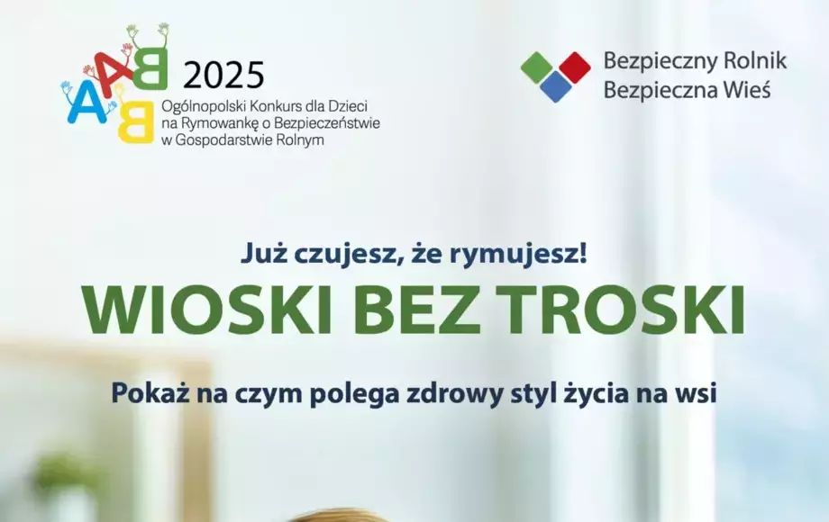 KRUS Ogólnopolski Konkurs dla Dzieci na Rymowankę
