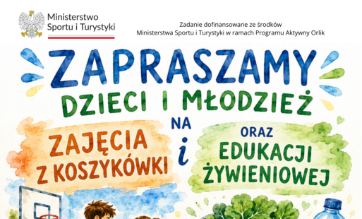 zaproszenie na bezpłatne zajęcia sportowe 