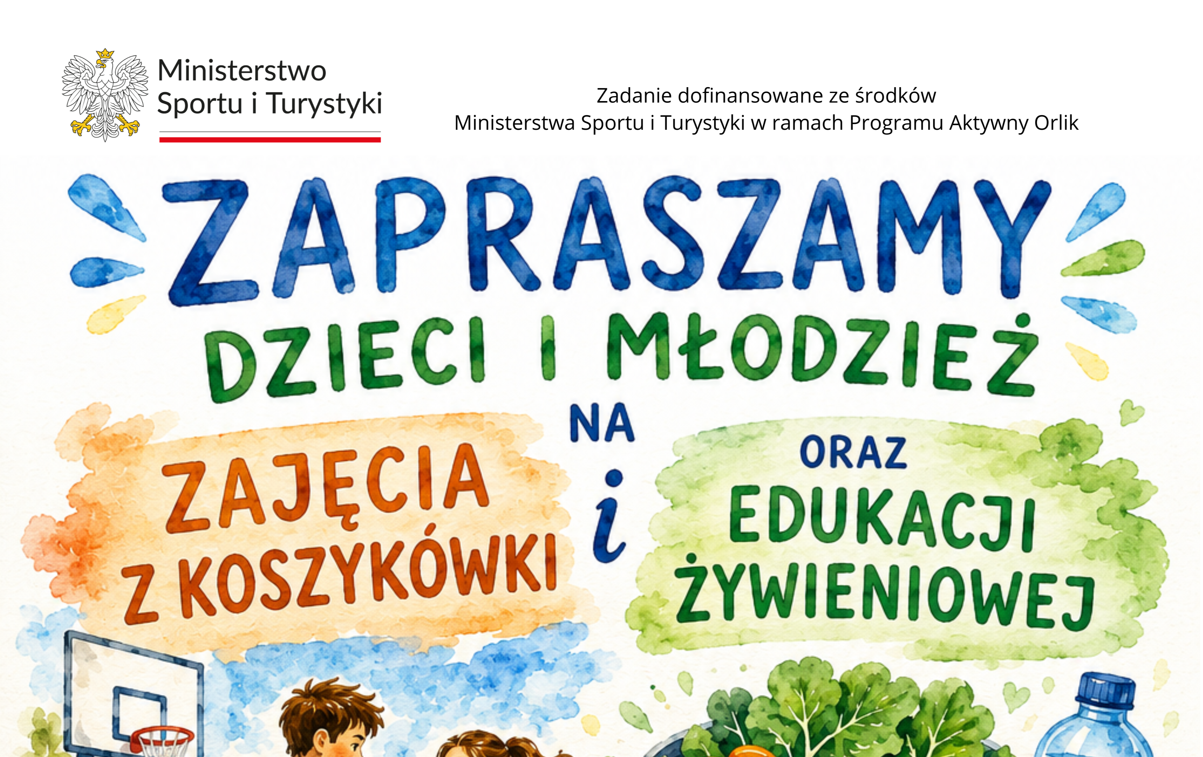 Aktywny Orlik - blok 1 zajęć - zapraszamy !
