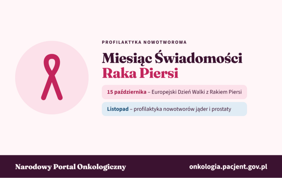 Kampania profilaktyki nowotworowej w październiku i listopadzie